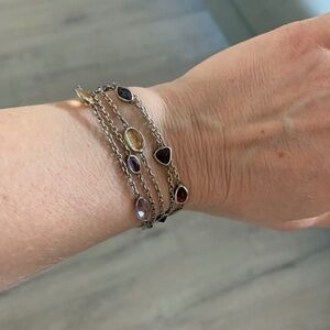 Multi-Colored Jewel Bracelet